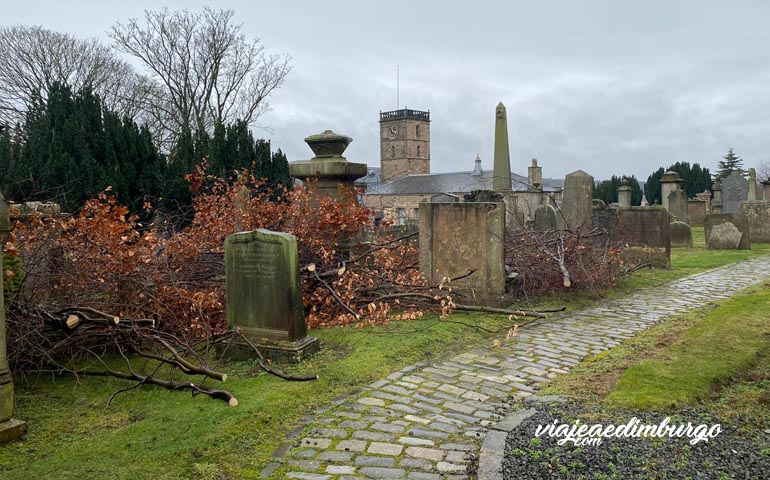 cementerio palacio de Linlithgow