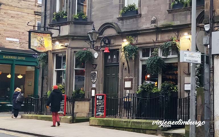 The Canny Man's pub en Morningside