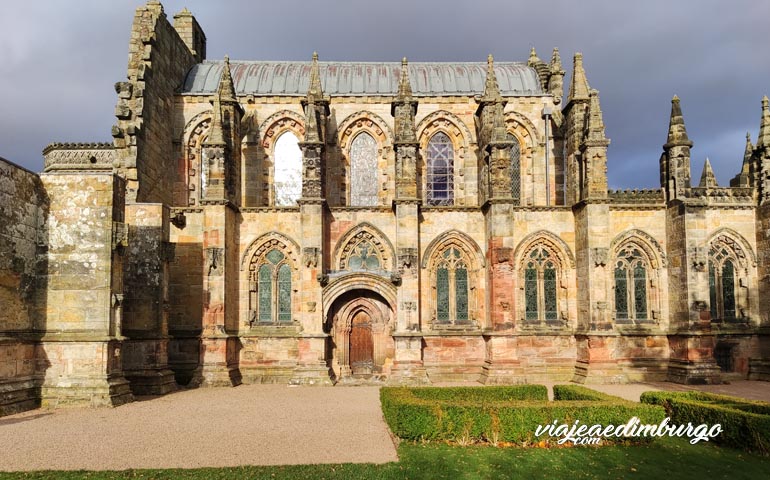 visita a la abadía de Rosslyn en edimburgo